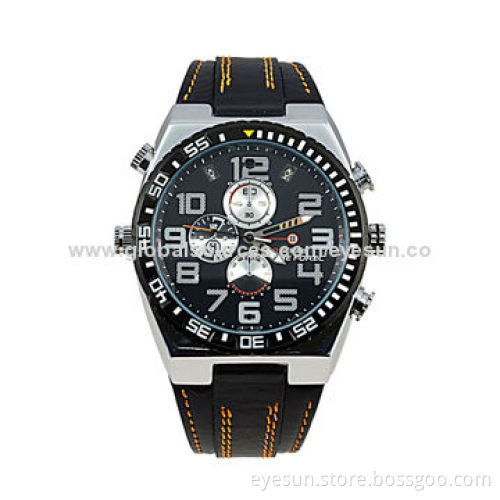 Hi-Fi Video and Audio Spy Camera Watch with 1,920 x 1,080 Pixels Resolution, 30fps